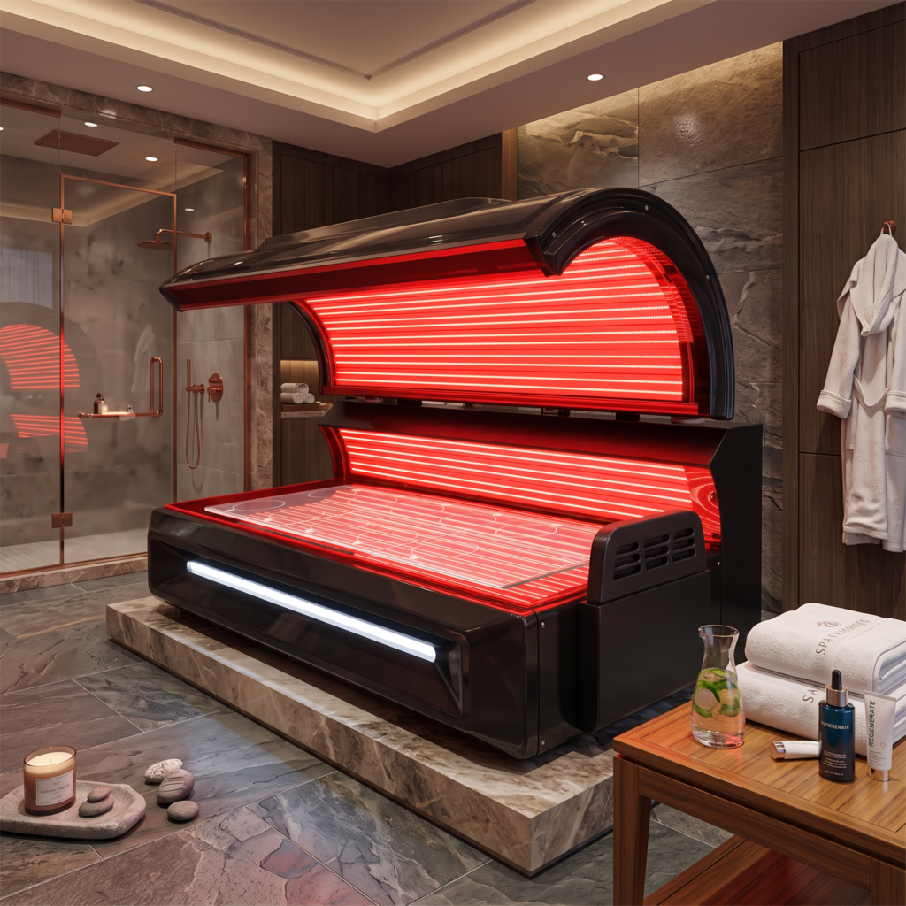 Solbasium Helios red light bed